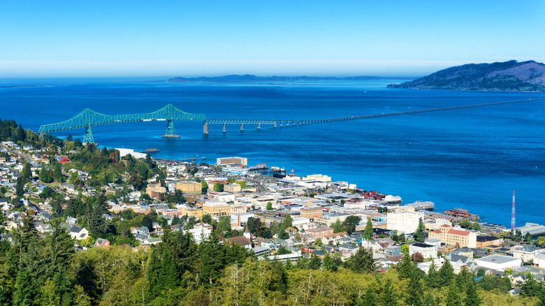 Aerial view of Astoria