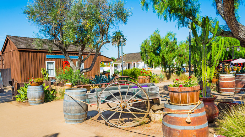 Street of Old Town San Diego