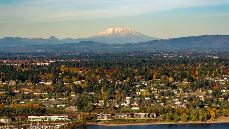 Aerial view of Vancouver