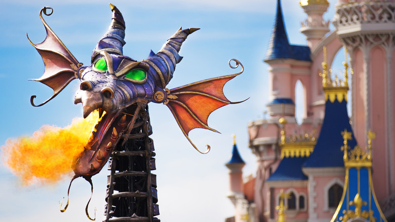 Maleficent's dragon at Disneyland Paris