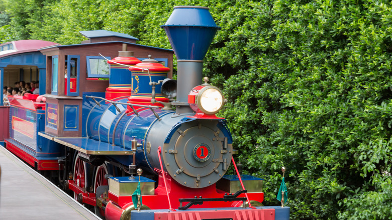 Train at Hong Kong Disneyland