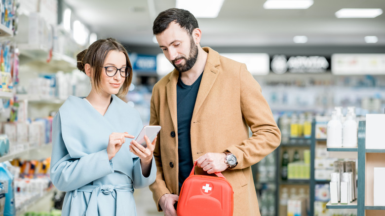 Purchasing over-the-counter medicines