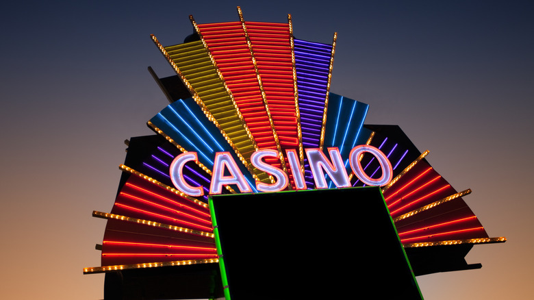 casino sign in Las Vegas