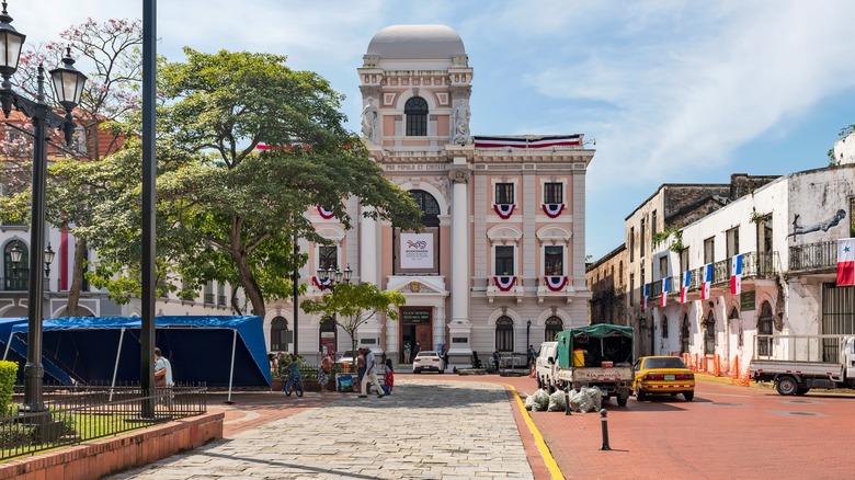 The Palacio Municipal in Panama City, Panama