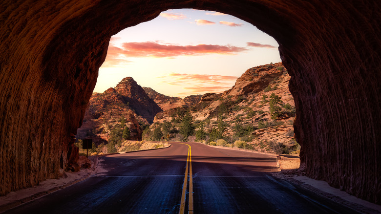 Tunnel in the American Southwest