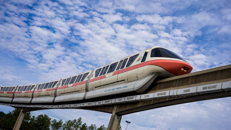 Disney World monorail