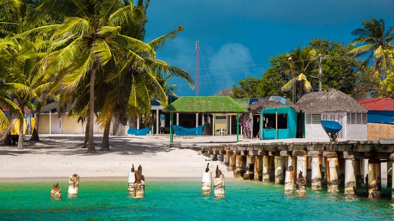coastal village in Dominican Republic