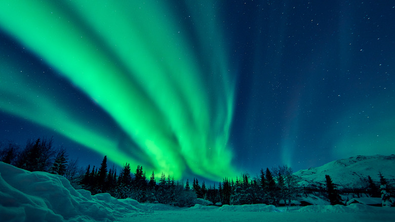 The Aurora Borealis in Alaska
