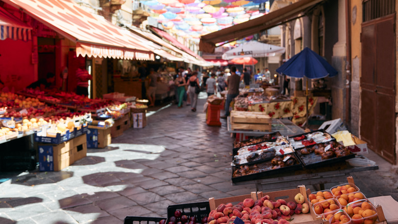 market in Sicilly