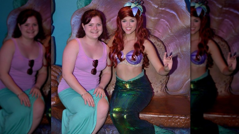 Girl Disneybounding as Ariel