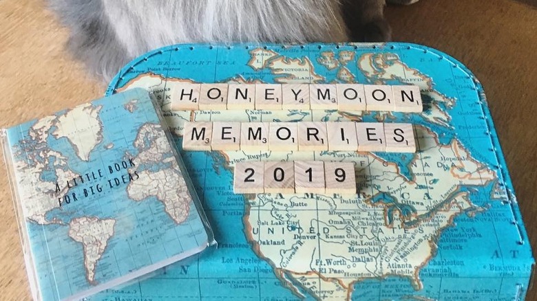 Honeymoon memory box from 2019