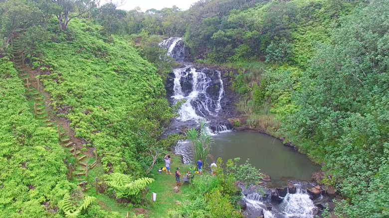 Hali'i Falls, Kauai, Hawaii