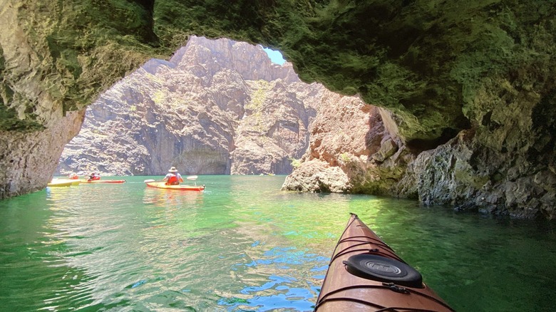 Emerald Cave from the water