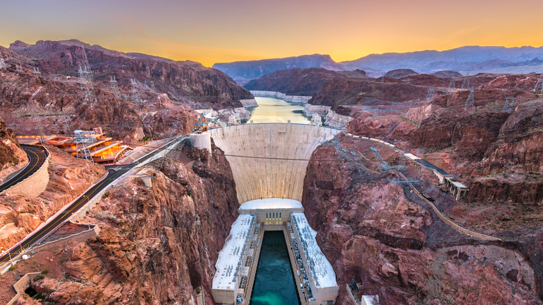 view of the Hoover Dam