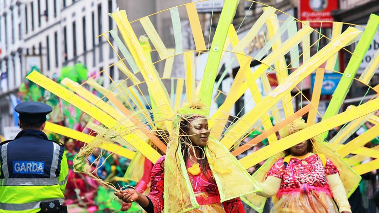 parade costumes in Dublin