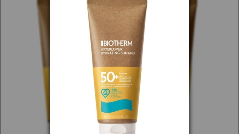 biotherm sunscreen bottle