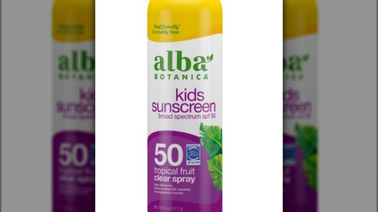 Alba Botanica sunscreen