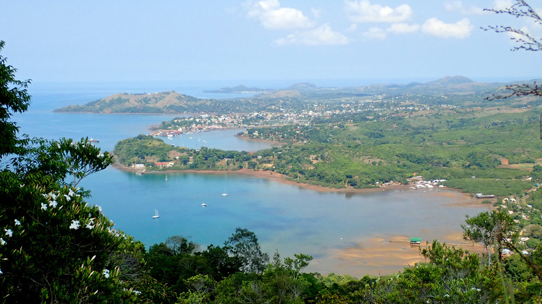 view of Nosy Be island