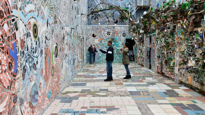 view of Philly's Magic Gardens