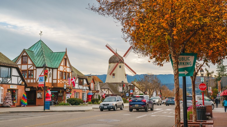 Danish styled architecture in Solvang