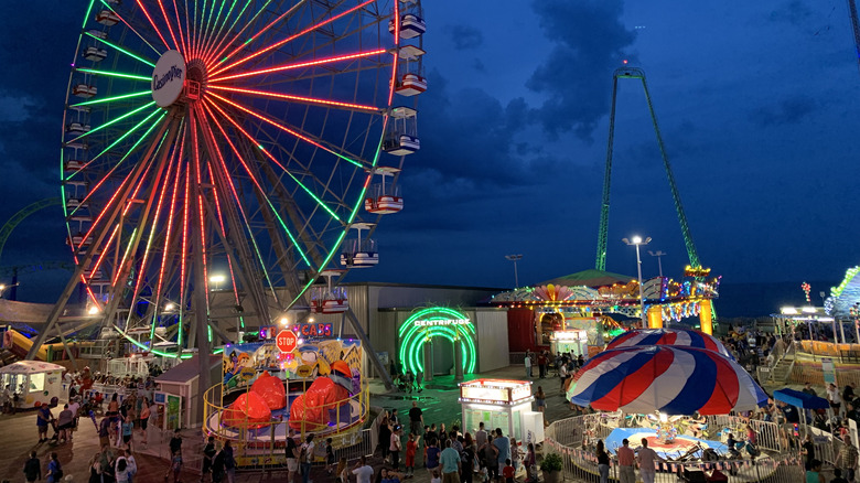 Seaside Heights Boardwalk Ferris wheel