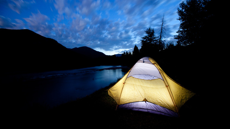 camping in Glacier National Park