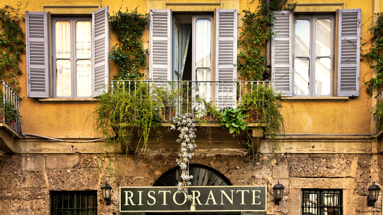 Restaurant in Italy