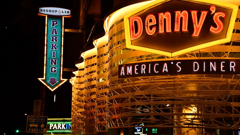huge Denny's in Las Vegas