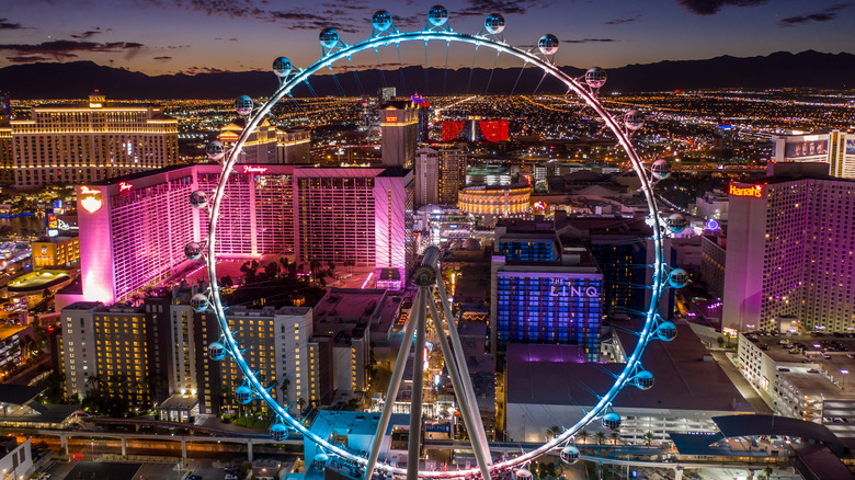 Vegas' High Roller observation wheel