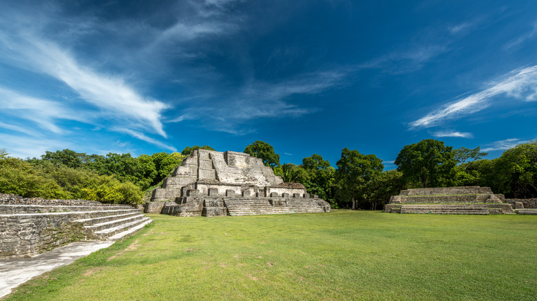 Altun Ha complex in Belize