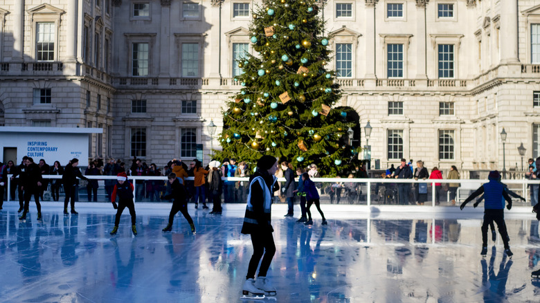 Ice rink at Somerset House