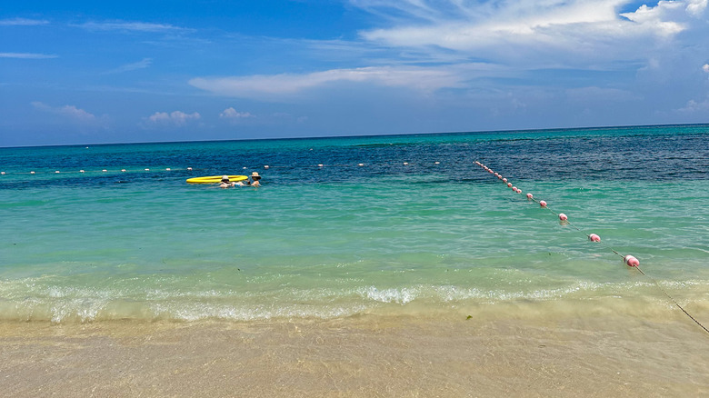 Clear waters of Jamaica