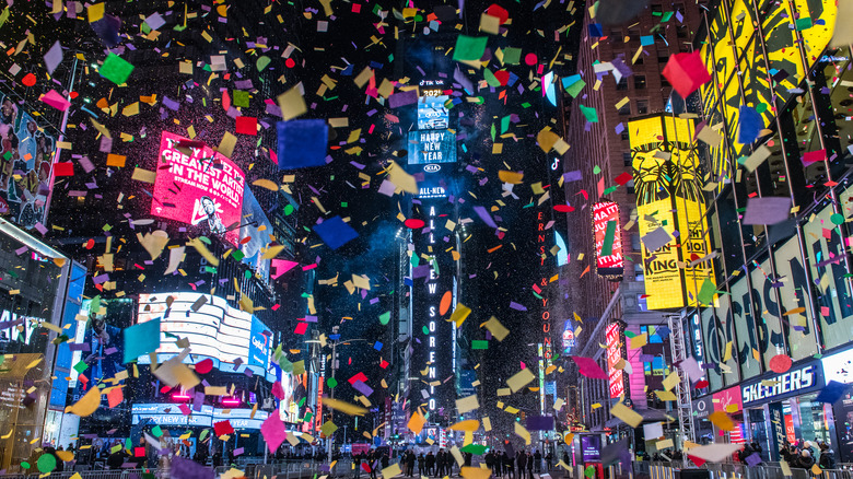 Times Square on New Year's Eve