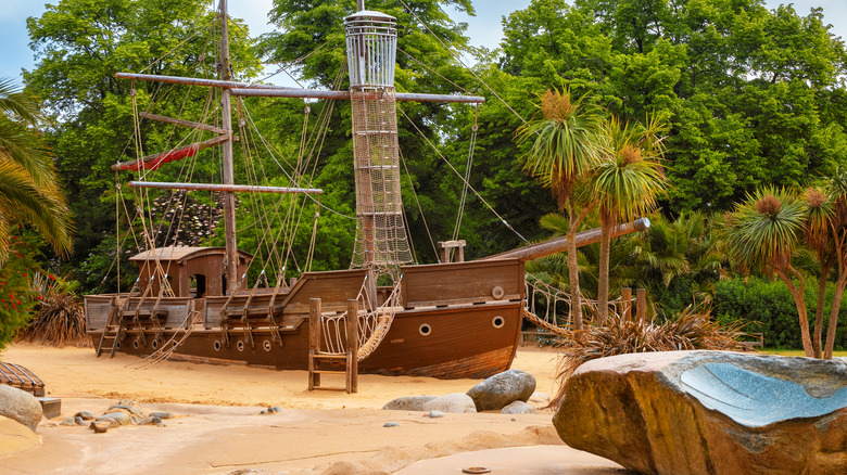 pirate ship Diana Memorial Playground