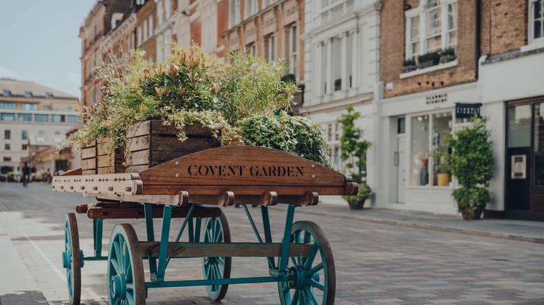 A garden cart Covent Garden