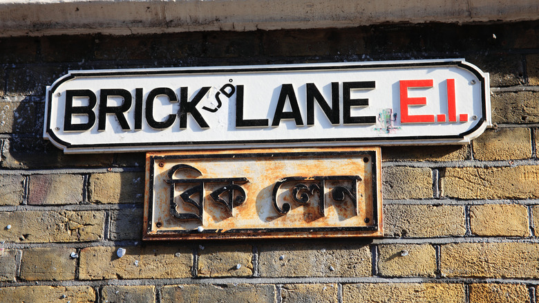 Brick Lane street sign