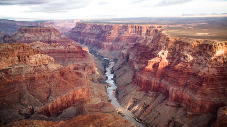 river through the Grand Canyon