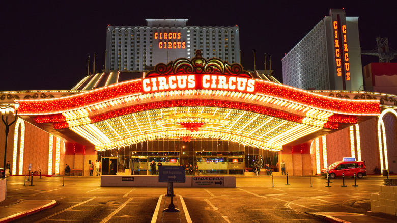 front view of Circus Circus