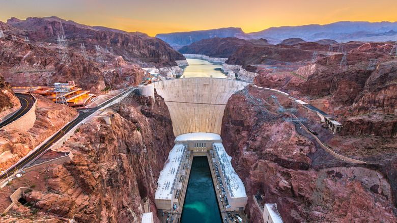 view of Hoover Dam