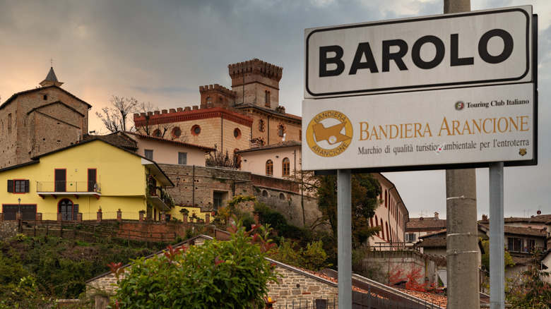 The city of Barolo