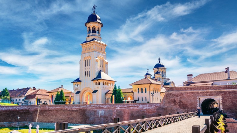 bridge into alba iulia