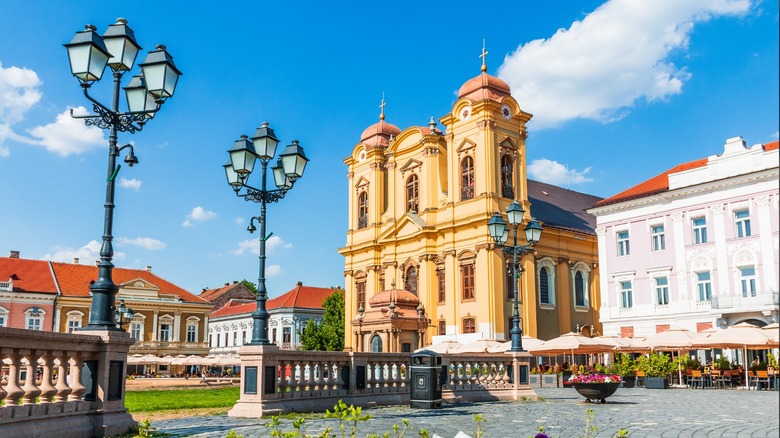 timisoara cathedral and square