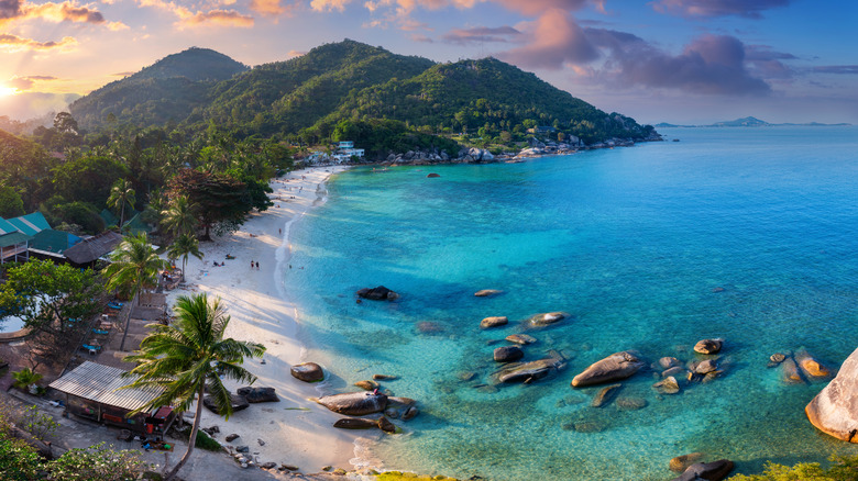 View of Koh Samui island