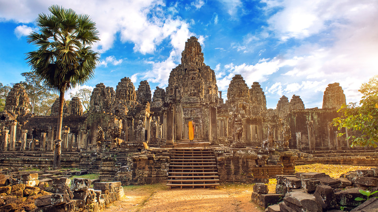 View of Angkor Wat temple complex