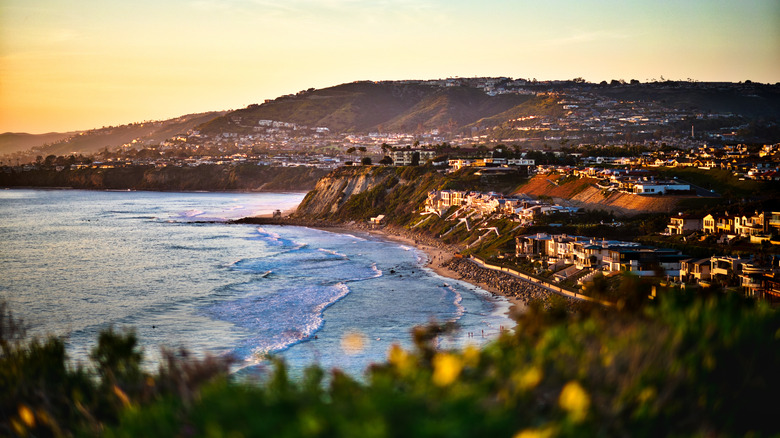 Panorama coast of Dana Point