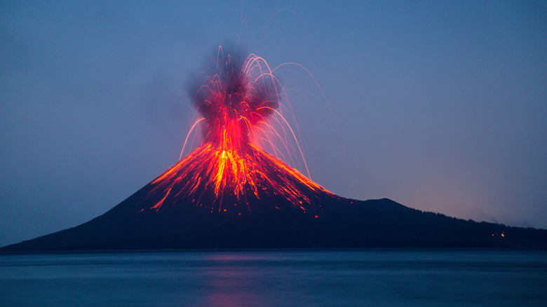 Anak Krakatau volcano