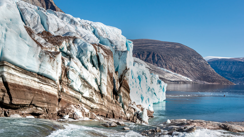 Glacier on Baffin Island