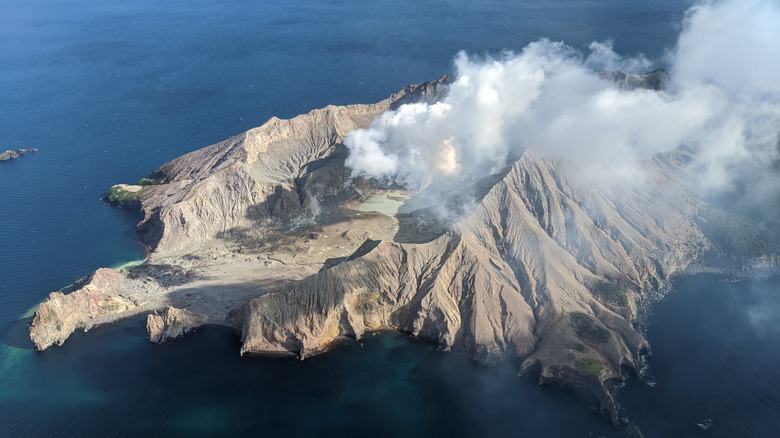 Whakaari Island, New Zealand volcano