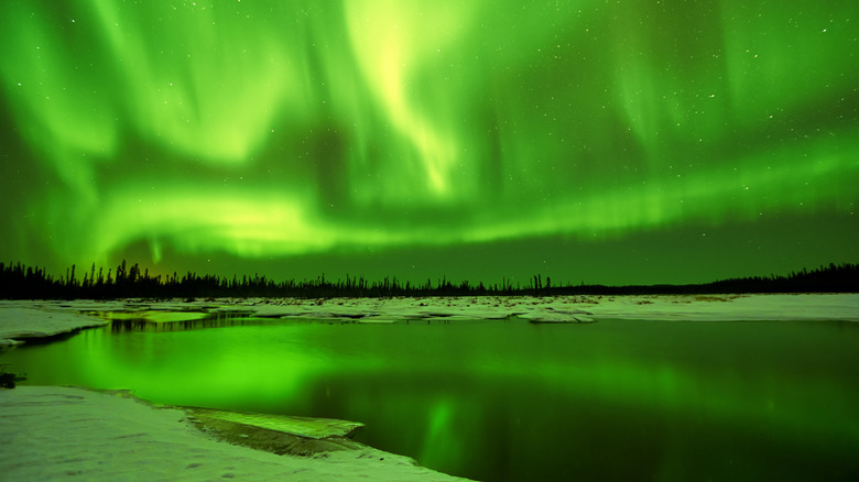 Northern Lights over Fairbanks, Alaska