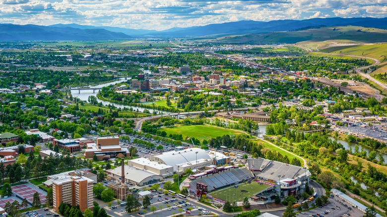 View of Missoula from Mount Sentinel